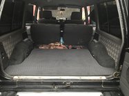 Nissan Patrol Y60 1988–1997 Kofferraummatte Lang (EVA, Schwarz) Foto 1