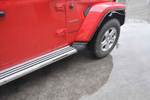 Jeep Wrangler 2007-2017 Trittbretter Silver (2 Stk) Foto 3