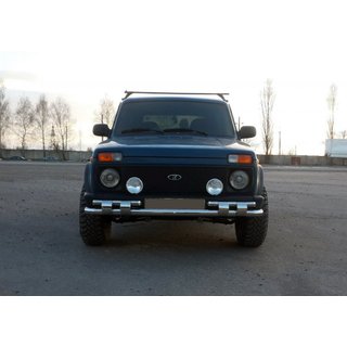 Frontbügel ST015 (Edelstahl) Lada Niva та Urban 1977- Foto 1
