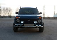 Lada Niva та Urban 1977- Frontbügel ST015 (Edelstahl) Foto 1