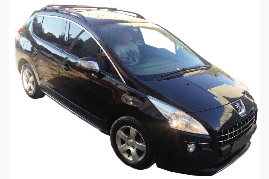 Peugeot 3008 2008-2016 Dachreling Skyport BLACK Image
