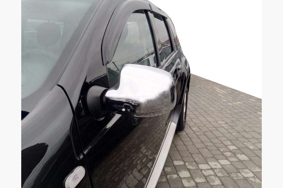 Renault Duster 2008–2017 Spiegelabdeckungen Chrom (2 Stk) V-2 Image