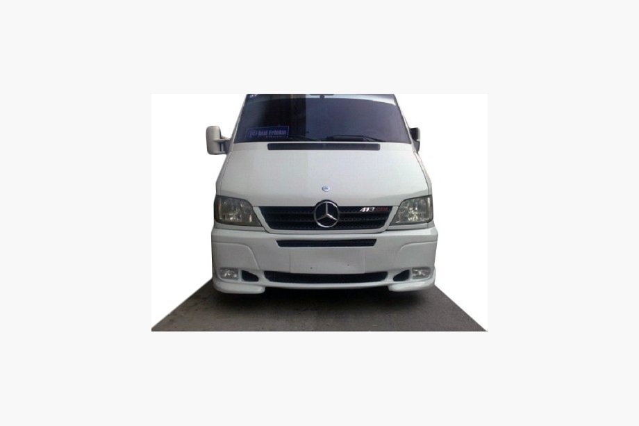 Mercedes Sprinter W901/902/903/904/905 1995–2006 Frontstoßstangenblende für 2-Scheinwerfer (CDI, lackierfähig) Foto 2