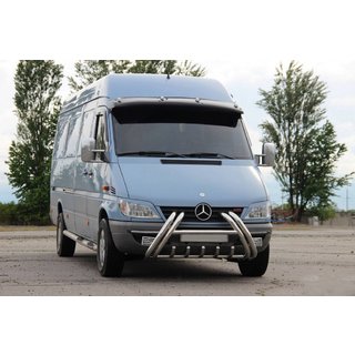 Kelebek WT011 Edelstahl-Frontbügel (Bullbar) Mercedes Sprinter W901/902/903/904/905 1995–2006 Foto 1