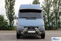 Mercedes Sprinter W901/902/903/904/905 1995–2006 Kelebek WT011 Edelstahl-Frontbügel (Bullbar) Foto 2