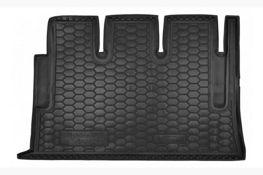 Mercedes Viano 2004-2014 Kofferraummatte LONG (Autogumm, Gummi) Image
