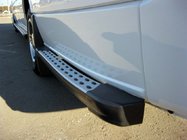 Mercedes Sprinter W906 2006–2018 Seitliche Trittbretter hinter dem Hinterrad DOT-Line (2 Stk., Alu) Foto 1