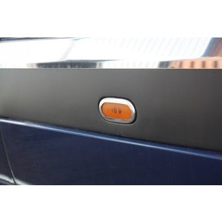 Chrom Umrandungen fuer Begrenzungsleuchten (6 Stk, Edelstahl) Volkswagen Crafter 2006-2016 Foto 1