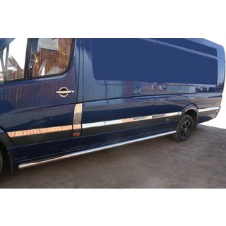 Edelstahl Türleisten Volkswagen Crafter 2006-2016 Foto 1