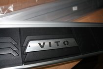 Mercedes Vito W638 1996-2003 Seitenschweller RedLine Black (2 Stk., Aluminium) Foto 2