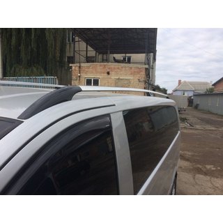 Dachreling Chrom CAN Original Design (Metallfuesse) Mercedes Viano 2004-2014 Foto 4