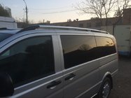 Mercedes Vito W639 2004-2014 Dachreling Chrom CAN Original Design (Metallfuesse) Foto 3
