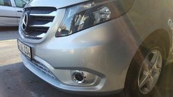 Mercedes Vito/V-class W447 2014- Grill Abdeckungen 2014-2020 (5 Stk, Edelstahl) Foto 5