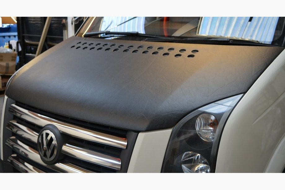 Volkswagen Crafter 2006-2016 Motorhaubenschutzhülle (Kunstleder) Foto 2
