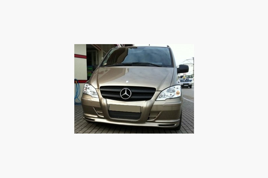 Mercedes Vito W639 2004-2014 Frontspoilerlippe Stoßstange (grundiert zum Lackieren) Image