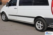 Mercedes Viano 2004-2014 Seitliche Rohre BB001 (2 Stk., Edelstahl) Foto 4
