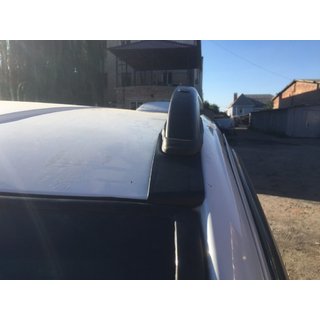 Schwarze Dachreling Skyport (Vollmetall) Mercedes Viano 2004-2014 Foto 4