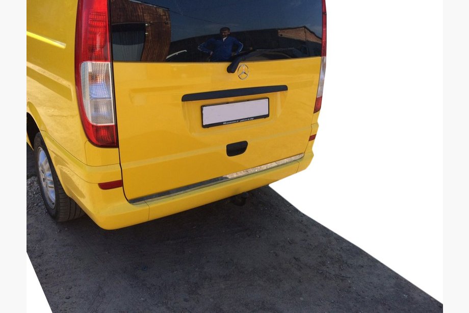 Mercedes Viano 2004-2014 Kofferraumdeckel Zierleiste Edelstahl Image