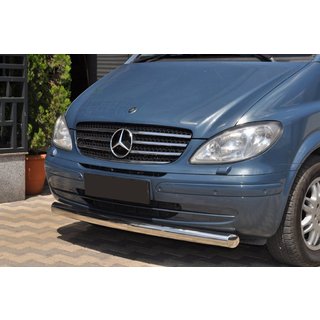 Frontschutzbügel ST008 (Edelstahl) Mercedes Vito W639 2004-2014 Foto 1