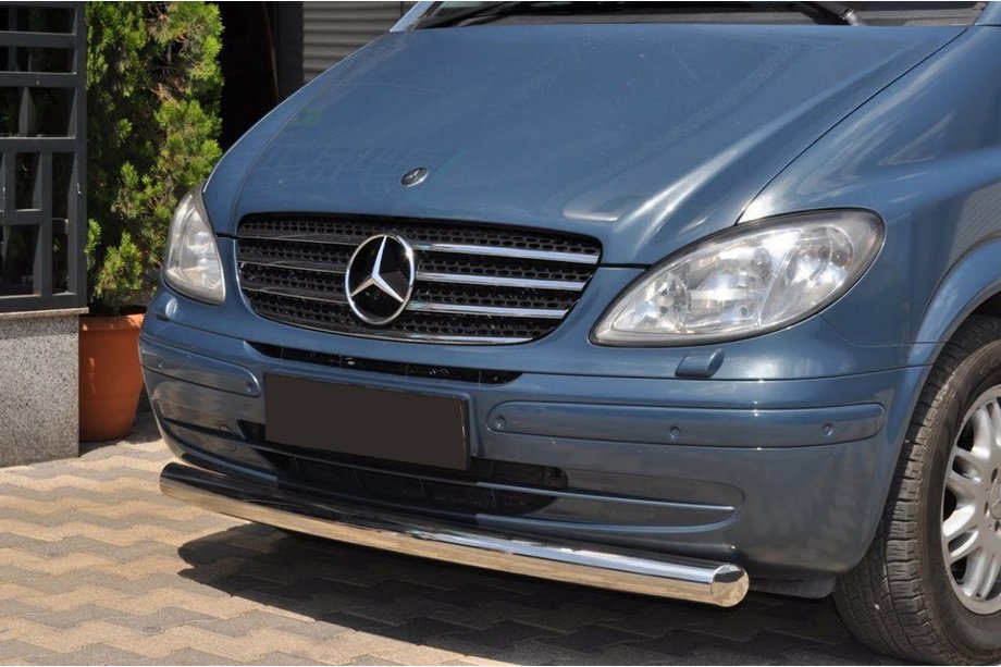 Mercedes Viano 2004-2014 Frontschutzbügel ST008 (Edelstahl) 2004-2011, 70mm Image