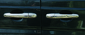 Mercedes Viano 2004-2014 Edelstahl Türgriffblenden Foto 3