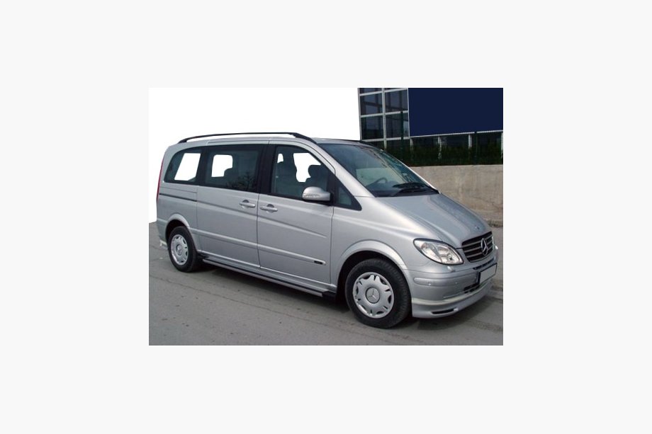 Mercedes Viano 2004-2014 Frontstoßstange Aufsatz Brabos Style (grundiert zum Lackieren) Image