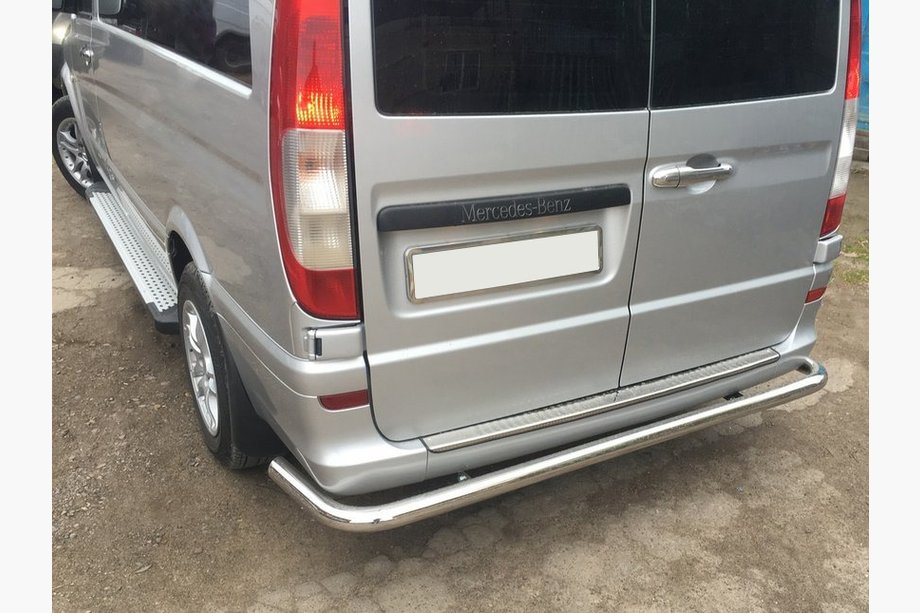 Mercedes Vito W639 2004-2014 Heckbügel AK005 (Edelstahl) Image