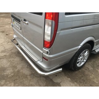 Heckbügel AK005 (Edelstahl) Mercedes Viano 2004-2014 Foto 2