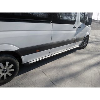 Seitenschweller DOT-Line (2 Stk., Alu) Volkswagen Crafter 2006-2016 Foto 1