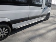 Mercedes Sprinter W907/W910 2018- Seitenschweller DOT-Line (2 Stk., Alu) Foto 1