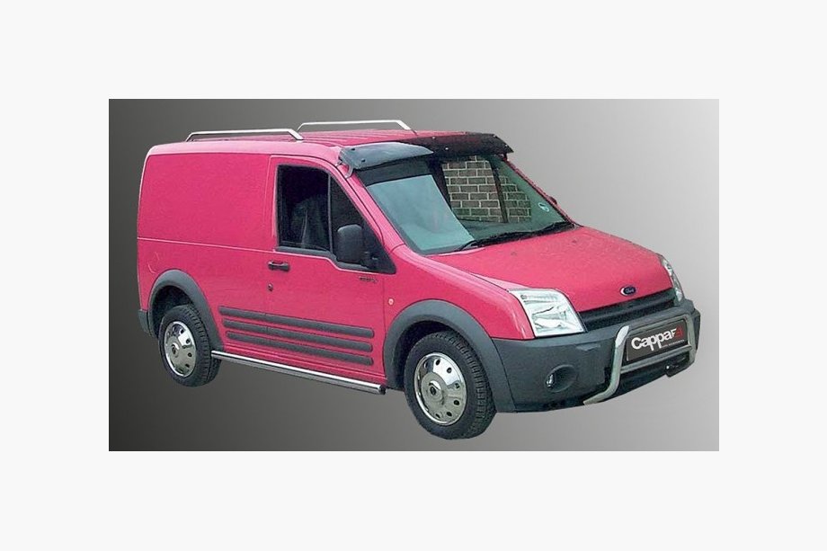 Ford Connect 2002–2006 Frontscheibenblende (schwarz glanz, 5mm) Image