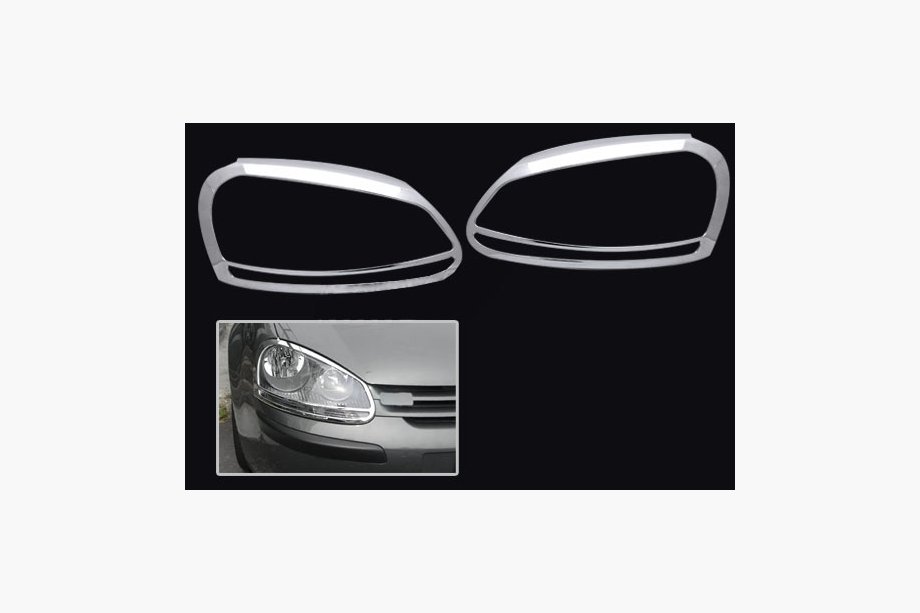 Volkswagen Golf 5 2003-2009 Scheinwerferabdeckungen (2 Stk., Kunststoff) Image