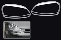 Volkswagen Golf 5 2003-2009 Scheinwerferabdeckungen (2 Stk., Kunststoff) Foto 1