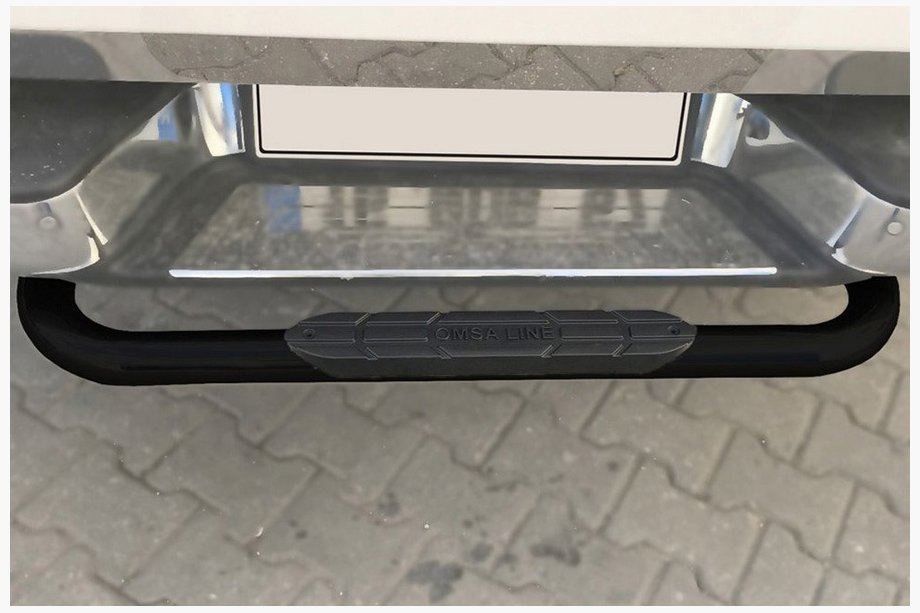 Mercedes X class 2017-2020 Heckschutz Omsa (schwarz, 76mm) Image