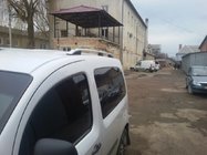 Renault Kangoo 2008–2020 Dachreling Skyport (grau matt) Standardbasis Foto 2