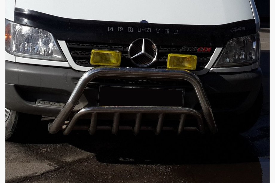 Mercedes Sprinter W901/902/903/904/905 1995–2006 Frontbügel WT002 (Edelstahl) Image