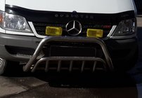 Mercedes Sprinter W901/902/903/904/905 1995–2006 Frontbügel WT002 (Edelstahl) Foto 1