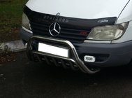 Mercedes Sprinter W901/902/903/904/905 1995–2006 Frontbügel WT002 (Edelstahl) Foto 3