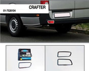 Mercedes Sprinter W906 2006–2018 Reflektor Abdeckungen (2 Stk., Edelstahl) Foto 4