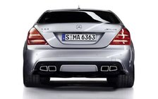 Mercedes S-class W221 2005-2013 Auspuffblenden AMG S63 Foto 2