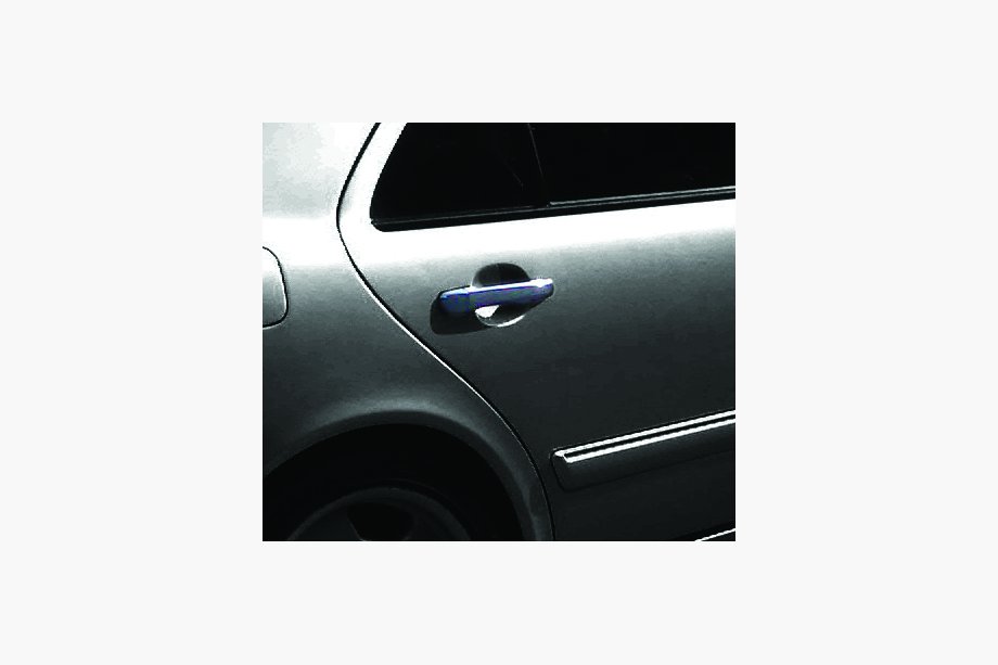 Mercedes E-class W210 1995-2002 Chrom Türgriffblenden (4 Stk, Kunststoff) Image