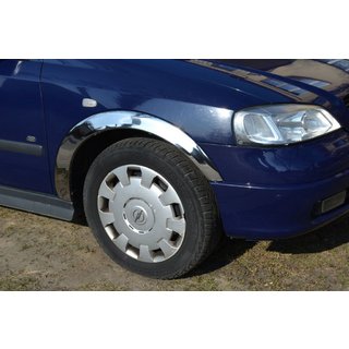Radlaufverkleidungen (4 Stk, Edelstahl) Opel Astra G classic 1998-2012 Foto 1