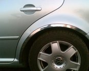 Renault Sandero 2013-2022 Radlaufleisten Edelstahl (4 Stk) Ab 2016 Foto 1