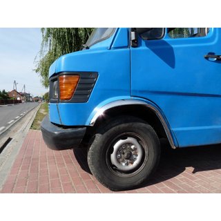 Radlaufleisten Edelstahl (4 Stk) Mercedes T1 (207-410) 1977-1995 Foto 1