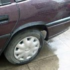 Opel Vectra A 1987-1995 Radlaufblenden (4 Stk, schwarz) Foto 1