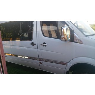 Edelstahl Türleisten Volkswagen Crafter 2006-2016 Foto 4