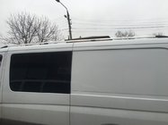 Mercedes Sprinter W906 2006–2018 Dachrelinge DD 265 cm, Chrom, Kunststofffuß Foto 2