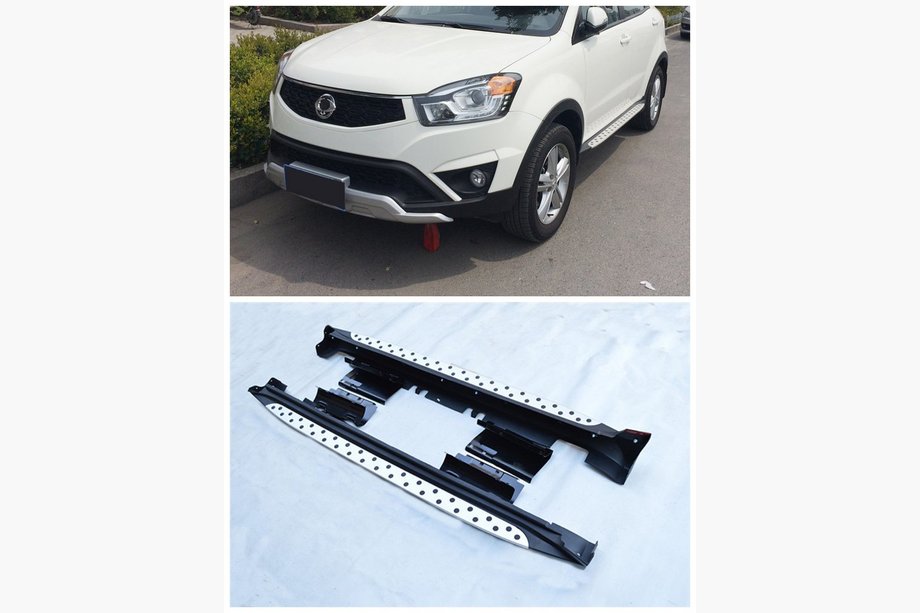 SsangYong Korando 2010-2019 Trittbretter Niken BMW Style (2 Stk., Alu) Image