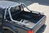 Nissan Navara 2006-2015 Überrollbügel aus Edelstahl Foto 1