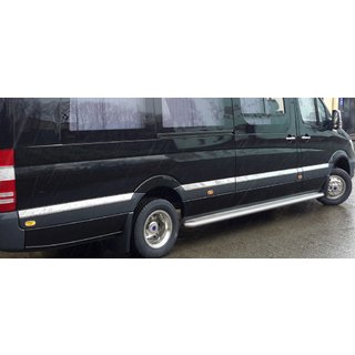 Edelstahl Türleisten Volkswagen Crafter 2006-2016 Foto 3